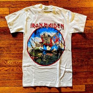 Vintage 1983 Iron Maiden Peace concert tour shirt